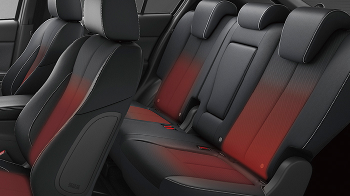 Mitsubishi Eclipse Cross Plug-in Hybrid fűthető hátsó ülések